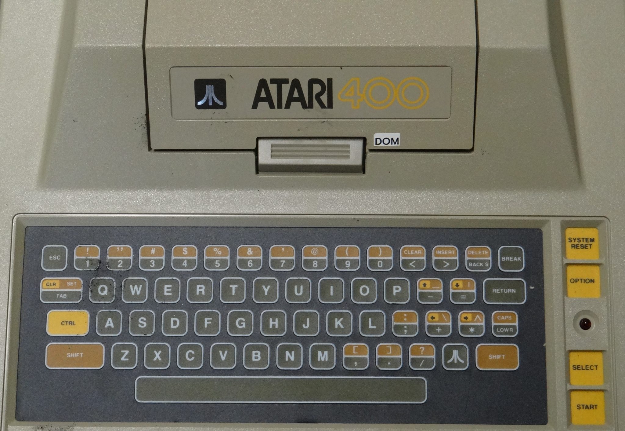 Atari 400 The Reuseum